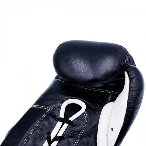 TOP BOXER［トップボクサー］ 紐式ボクシンググローブ（黒）