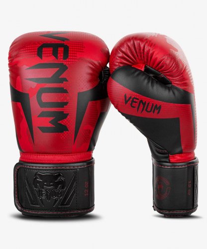 VENUM エリート ボクシング グローブ Elite Boxing Gloves レッドカモ