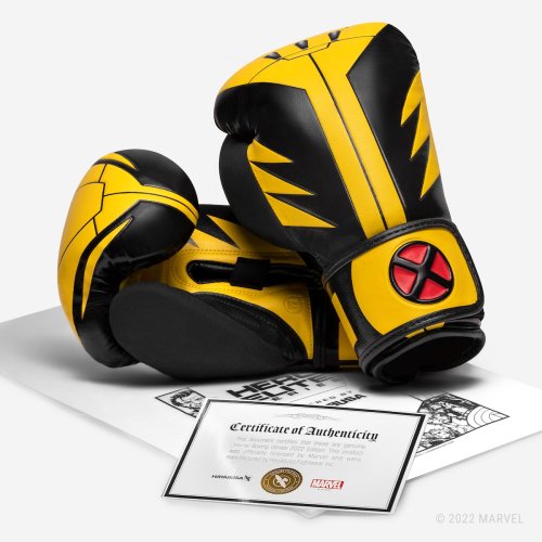 【取寄せ商品】 HAYABUSA [ハヤブサ]　MARVEL / マーベル　ウルヴァリン　ボクシンググローブ ／ Marvel’s Wolverine  Boxing Gloves