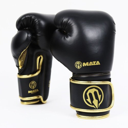 MAZA[マザ]　LUXE -1 - リュクス-ワン ボクシンググローブ＆シンガード セット ／ LUXE -1 Boxing Glove ＆  Shinguards Set