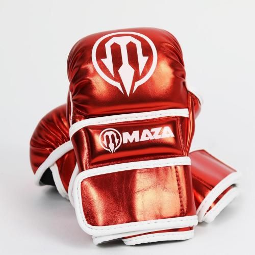 MAZA［マザ］ MMA パウンドグローブ Ver.2（メタルレッド）