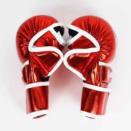 品多く MAZA［マザ］ MMA パウンドグローブ Ver.2（メタルレッド） ボクシング