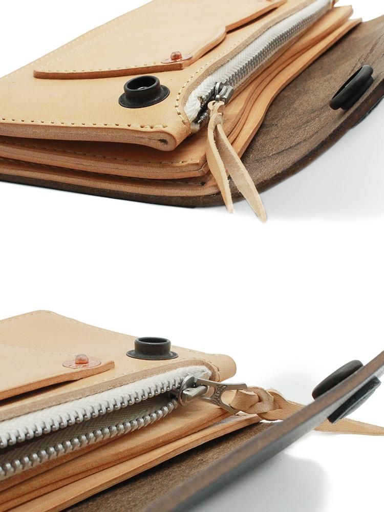 TRACKER LEATHER WALLET トラッカーウォレット ブラック