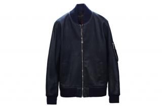 HORSE HIDE MA-1 -NAVY SV-