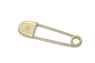SAFETY PIN 02 -Brass-