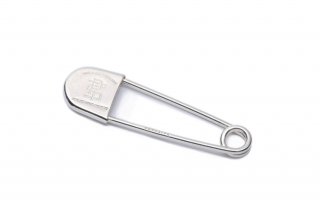 SAFETY PIN 01 -Silver-