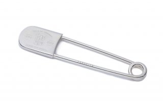 SAFETY PIN 03 -Silver-