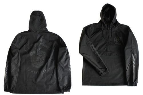 LIGHTNING ANORAK HOOD JACKET- Reflector Print -
