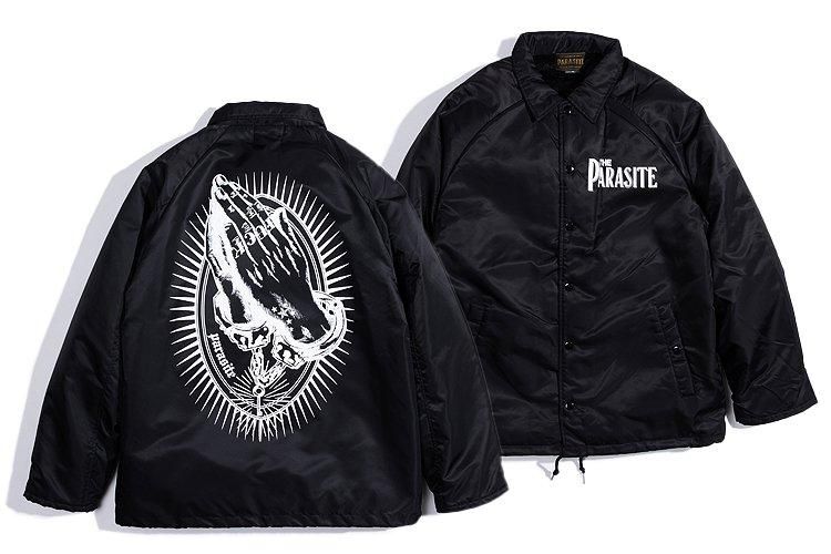 PRAYING HAND BOA COACH JACKET | Nylon Twill 100% | boa