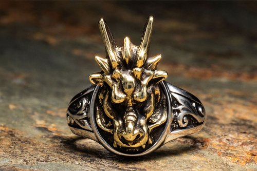 <img class='new_mark_img1' src='https://img.shop-pro.jp/img/new/icons1.gif' style='border:none;display:inline;margin:0px;padding:0px;width:auto;' />PST THIN RING DRAGON -BRASS-