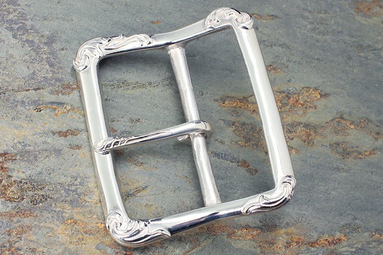 RELIEF BUCKLE silver (LLL)