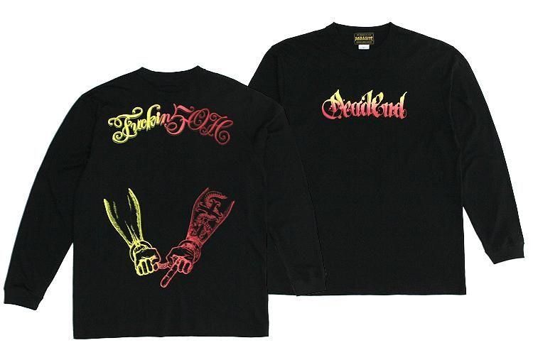 <img class='new_mark_img1' src='https://img.shop-pro.jp/img/new/icons1.gif' style='border:none;display:inline;margin:0px;padding:0px;width:auto;' />FUCKIN 5-OH  L/S T-SHIRT -BLACK-