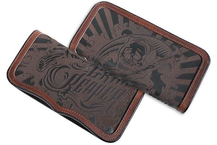 <img class='new_mark_img1' src='https://img.shop-pro.jp/img/new/icons1.gif' style='border:none;display:inline;margin:0px;padding:0px;width:auto;' />GRIM REAPER WALLET -BLACK x CHOCO-