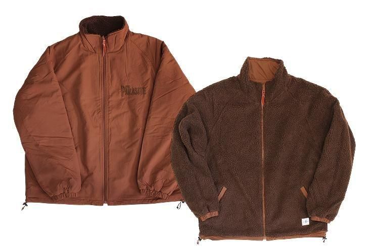 <img class='new_mark_img1' src='https://img.shop-pro.jp/img/new/icons1.gif' style='border:none;display:inline;margin:0px;padding:0px;width:auto;' />THE PARASITE REVERSIBLE BOA JACKET -BROWN-