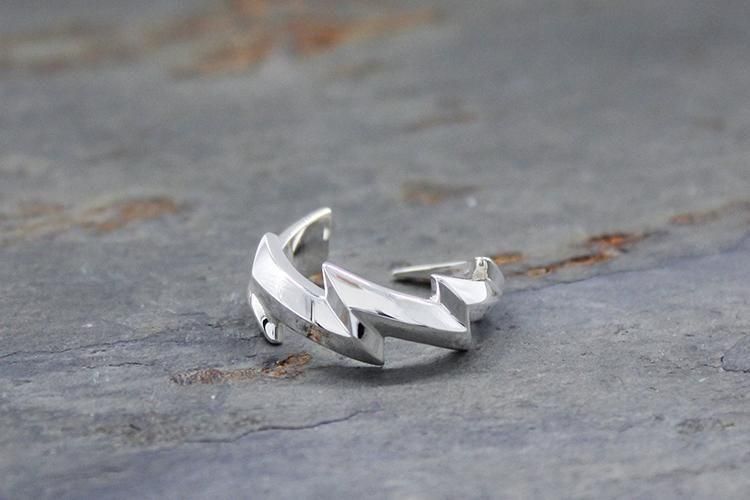 <img class='new_mark_img1' src='https://img.shop-pro.jp/img/new/icons1.gif' style='border:none;display:inline;margin:0px;padding:0px;width:auto;' />LIGHTNING FREE RING (S) SILVER