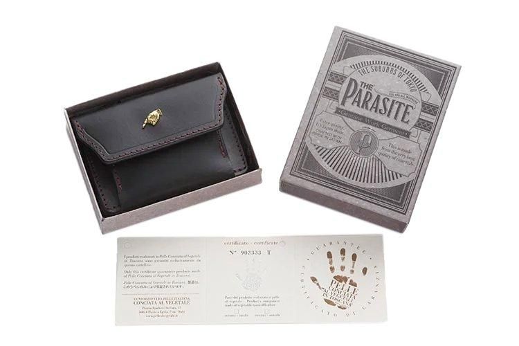 PARASITE 本革 箱付属品付き +同ブランドレザーホルダー付き PARASITE 本革 箱付属品付き +同ブランドレザーホルダー付き