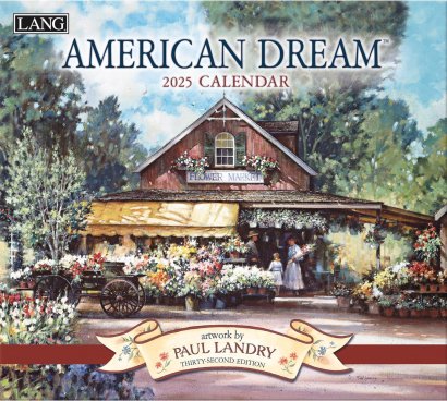 LANG社 2024年度版 USAカレンダー「AMERICAN DREAM / アメリカン