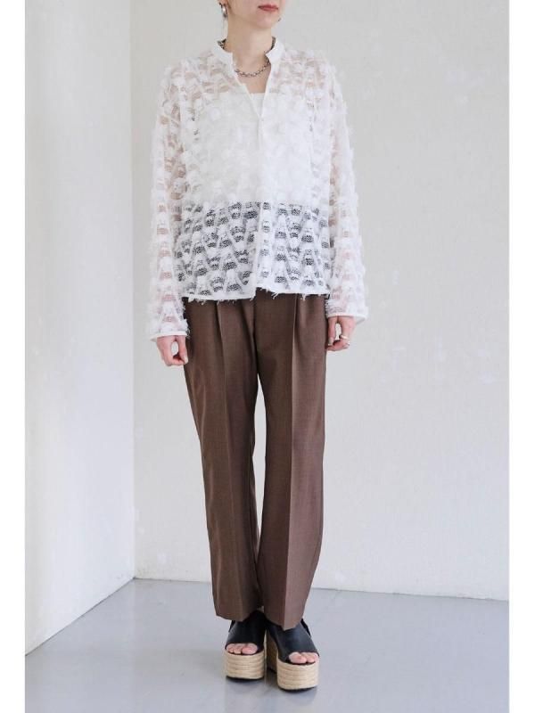 ポップコーン ポップコーンレース ブラウス - near.nippon (ニアーニッポン