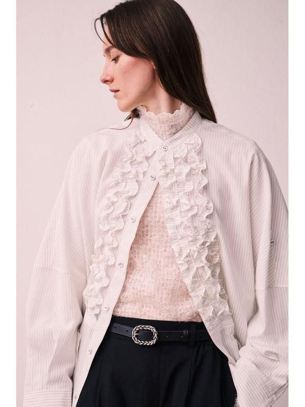 トップス GIVERNY シアーファーチュール ハイネックトップス - near.nippon