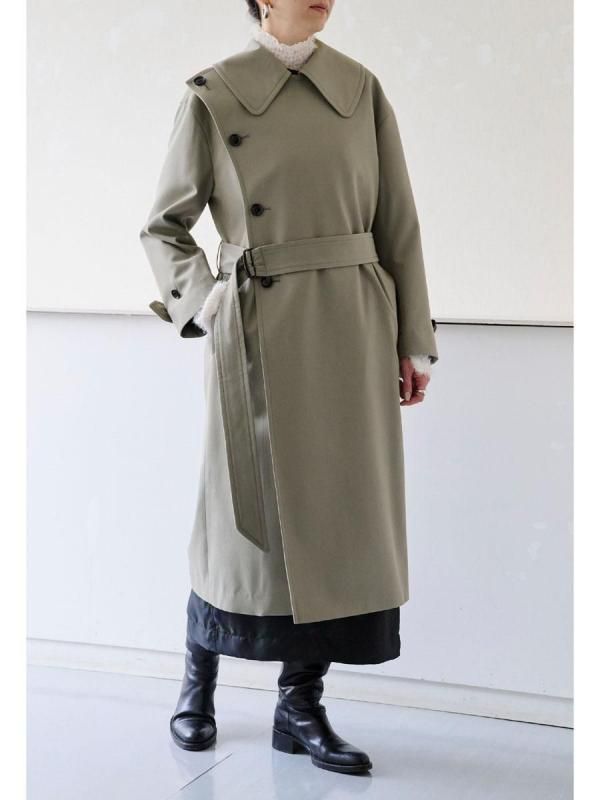 ビッグカラー ロングコート - near.nippon (ニアーニッポン)公式