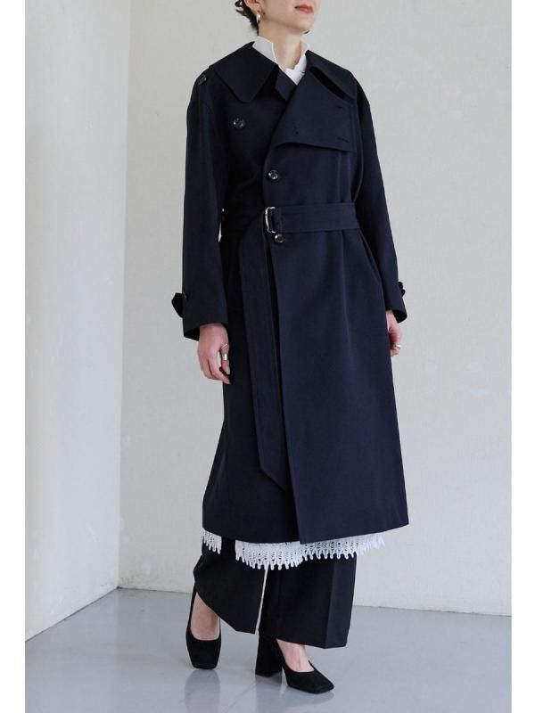near.nippon トレンチコート ビッグカラー ロングコート - near.nippon (ニアーニッポン)公式