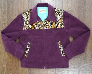 The Groovin High Corduroy Blouson Wine