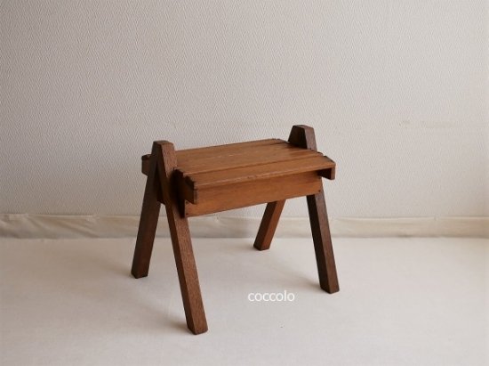 アンティークスツール レトロな椅子「暮らしの古民具・器こっころ」