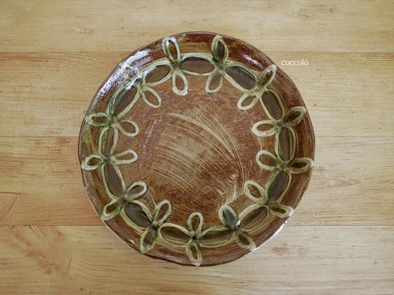 やちむん　沖縄　大皿　食器　27cm 新品 やちむん 沖縄の器 和食器 販売 通販 こっころ