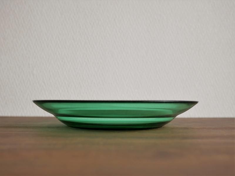 アルコロック アンティークガラスプレート スタンダード計5枚 アンティーク arcoroc アルコロック ガラスプレート皿 オレンジ 5枚セット SS153