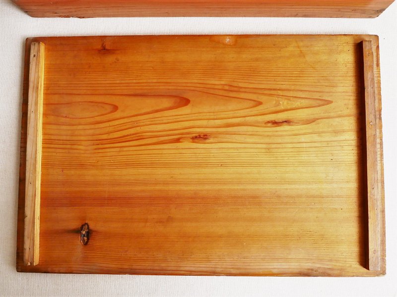 古道具 おかもち 道具入れ 木製箱 「暮らしの古民具・器こっころ」