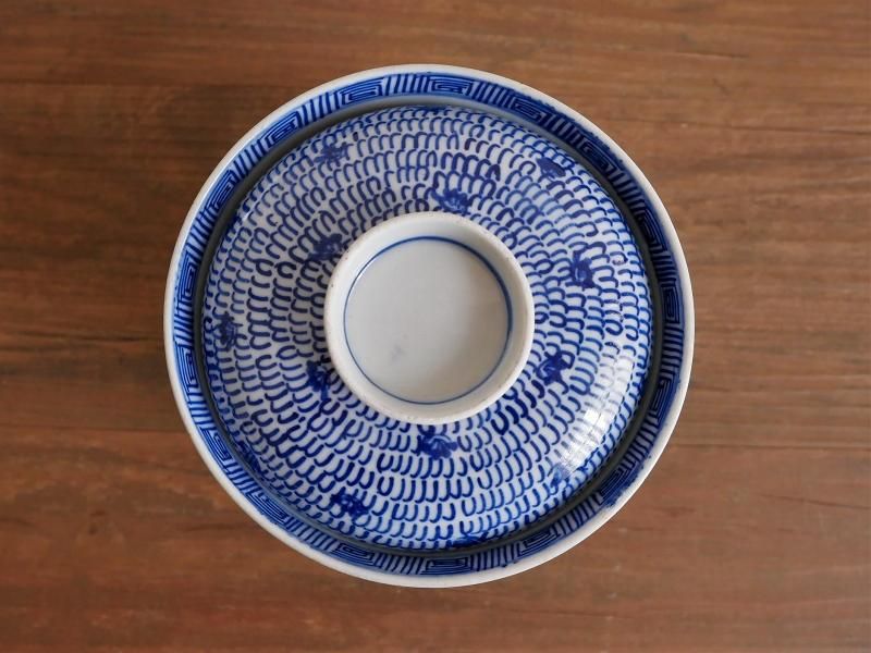 アンティーク器 古い和食器(印判手・染付・染錦) 和食器通販