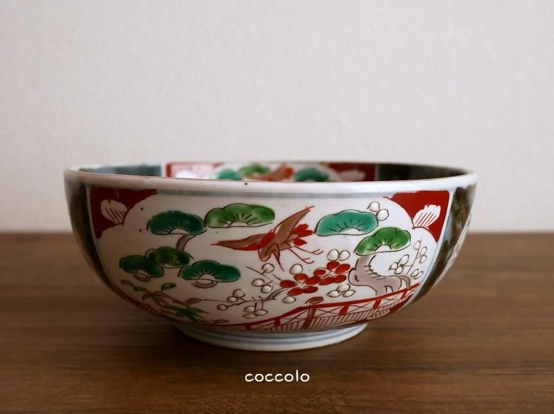 アンティーク器 古い和食器(印判手・染付・染錦) 和食器通販