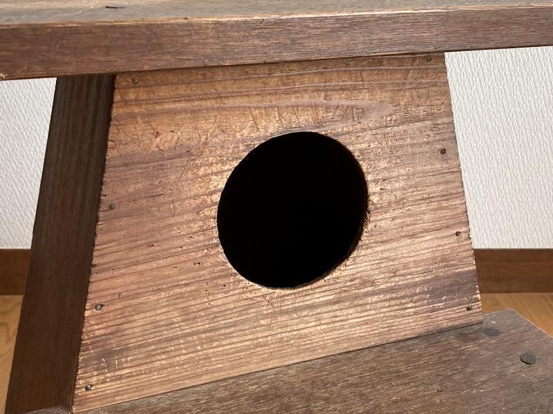 木製踏み台　アンティーク　レトロ　古道具 古民具 昭和レトロ 木製踏み台 インテリア踏み台 アンティーク 「暮らし