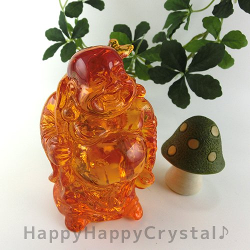 アンバー 布袋様 - Happy Happy Crystal WEB Shop♪│ハッピーハッピー