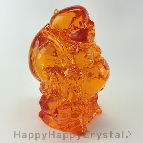 アンバー 布袋様 - Happy Happy Crystal WEB Shop♪│ハッピーハッピー