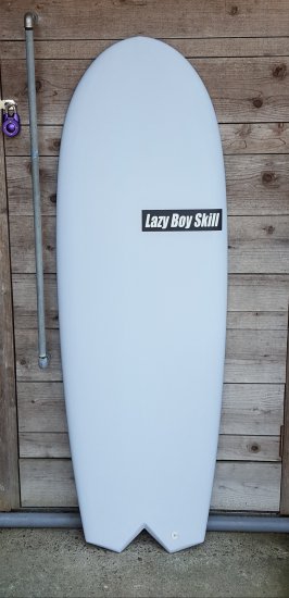lazyboyskill surfboard MDMA 5.３ - 2１ - 2 １/2 カラーレジン 