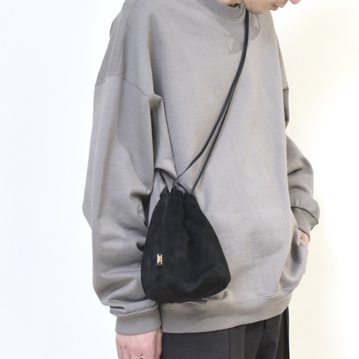 abugaBrick Personal Effects Bag Suede ブリック