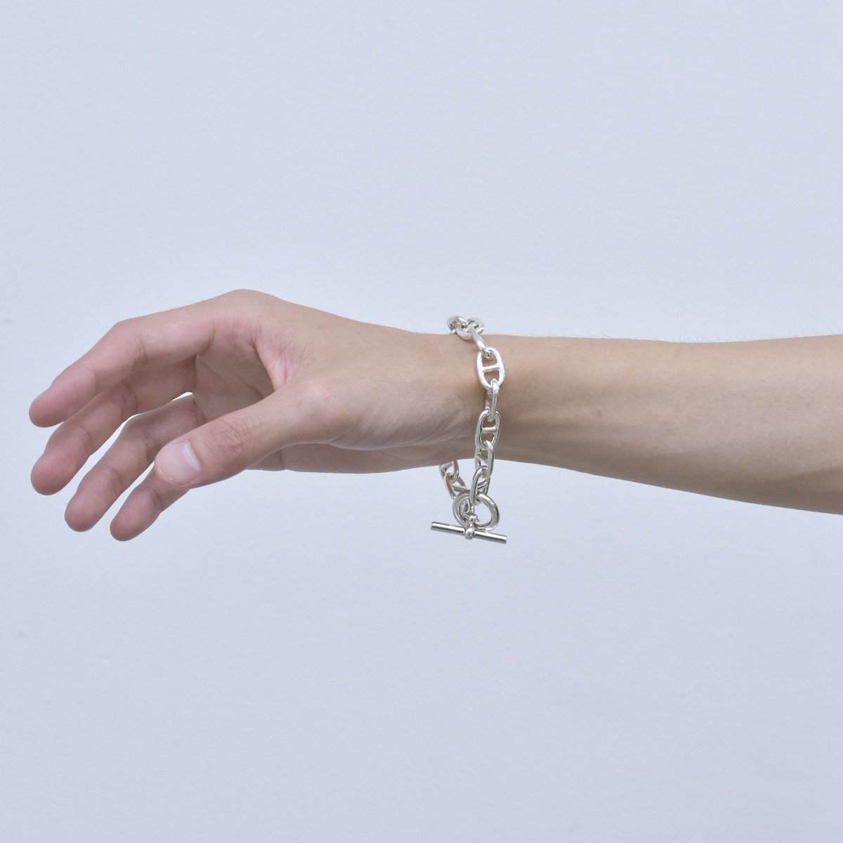 TAXCO SILVER MEDIUM ANCHOR BRACELET | unimac.az