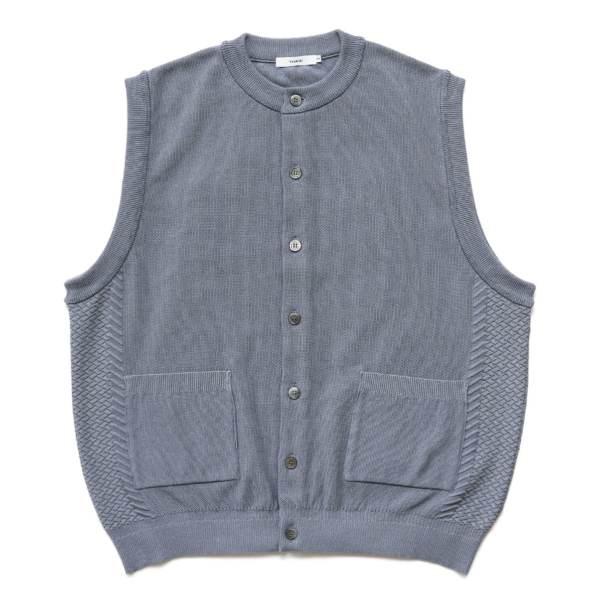 YASHIKI | Kusamoe Vest (Pale Blue) - FFC.