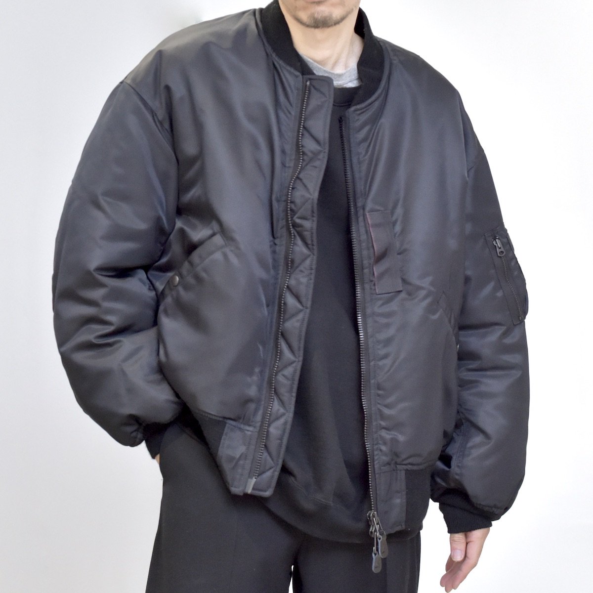 marka / MA-1 (66NYLON TWILL) タグ付き