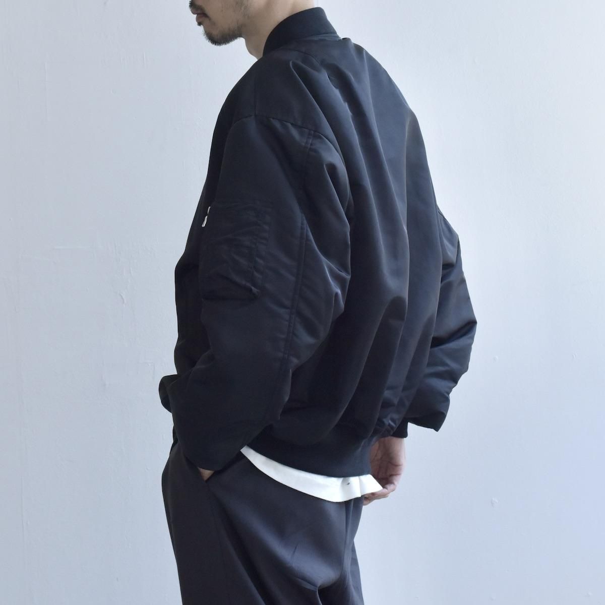 ssstein | Oversized Flight Jacket (Black) - FFC.