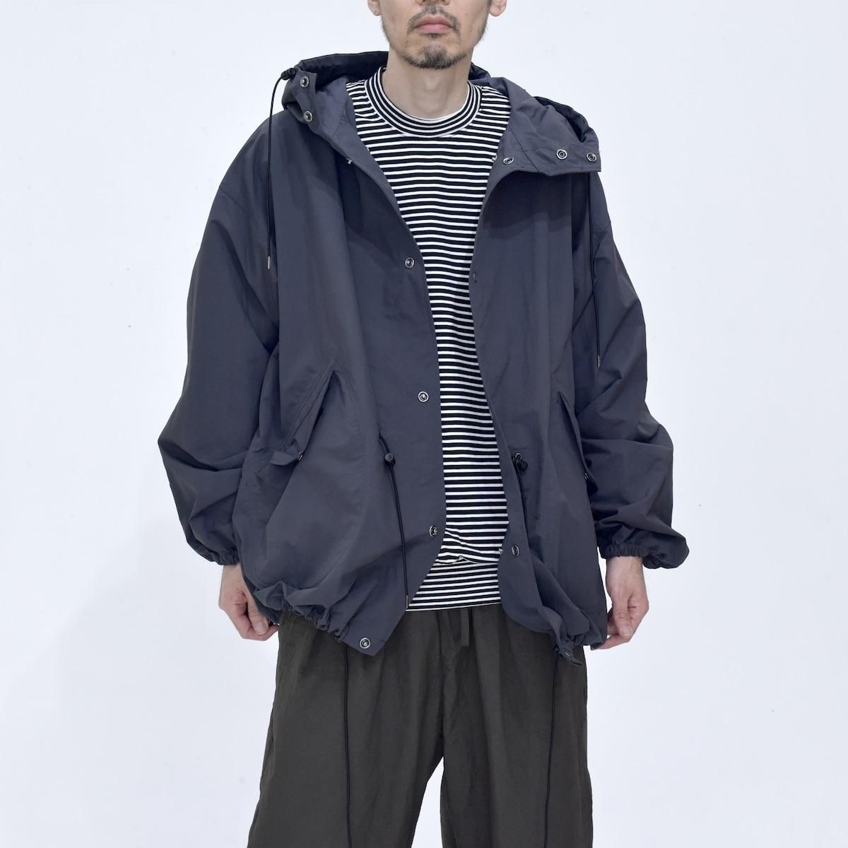 marka | Recycle Nylon Tusser Snow parka (Charcoal) - FFC. marka | Recycle Nylon Tusser Snow parka (Charcoal) - FFC.