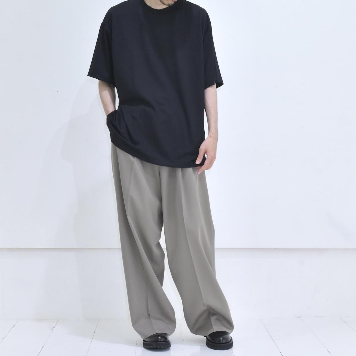ssstein | Long Wide Trousers (Taupe Beige) - FFC.