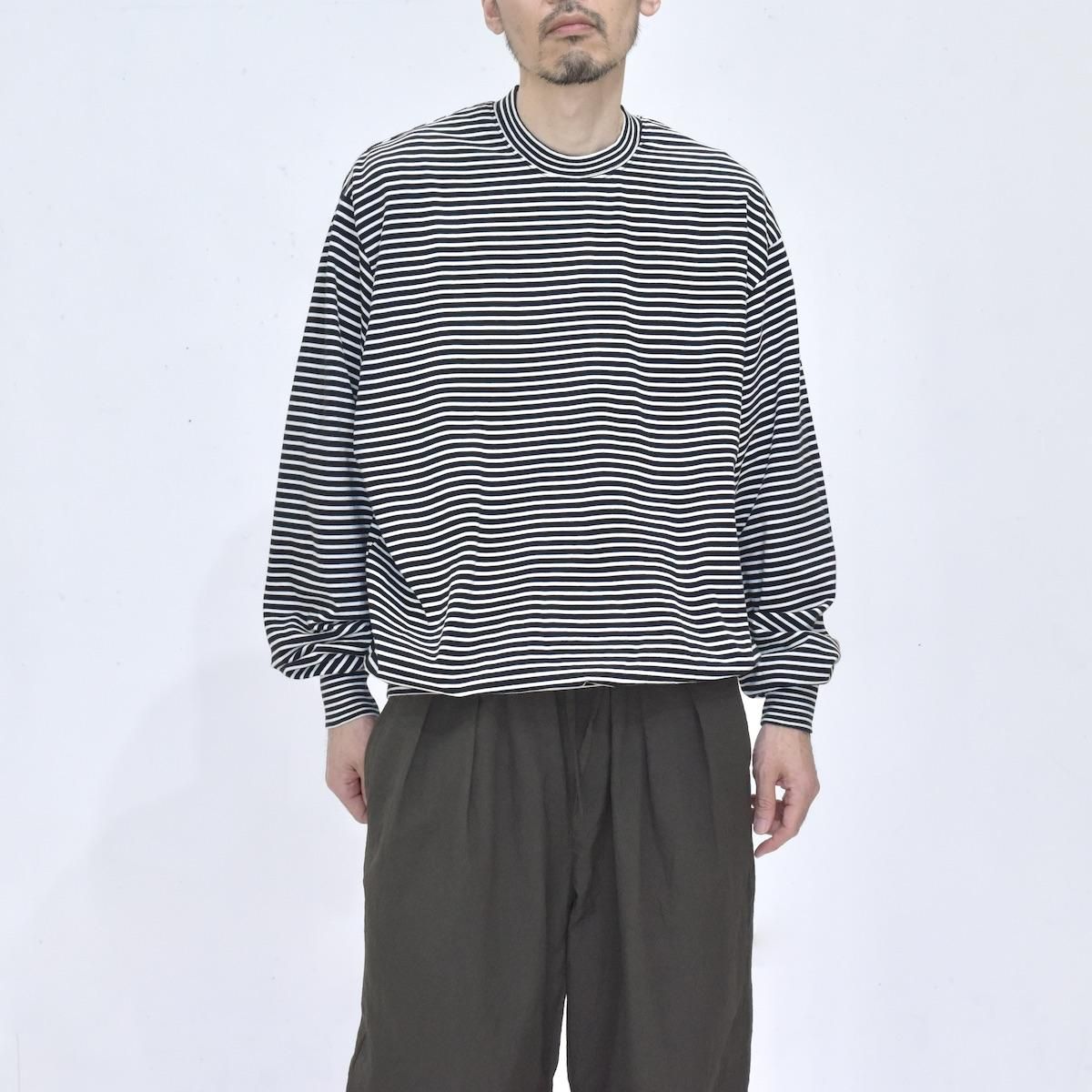 ES.1 | Border LS T-shirt (Black) - FFC. ES.1 | Border LS T-shirt (Black) - FFC.