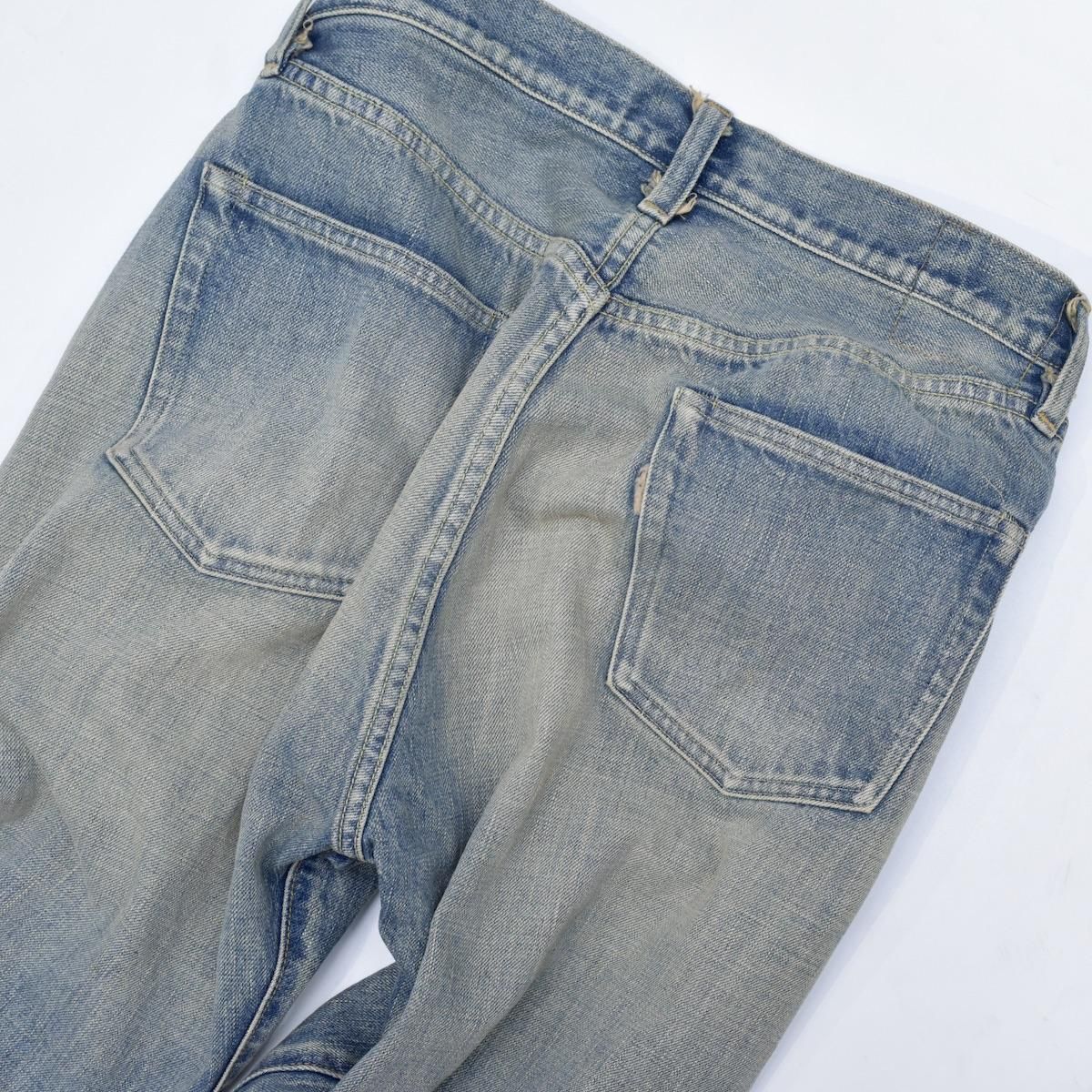 INTÉRIM | Shabby Vintage 1947XX Shuttle Denim Trousers (S.Navy) - FFC.