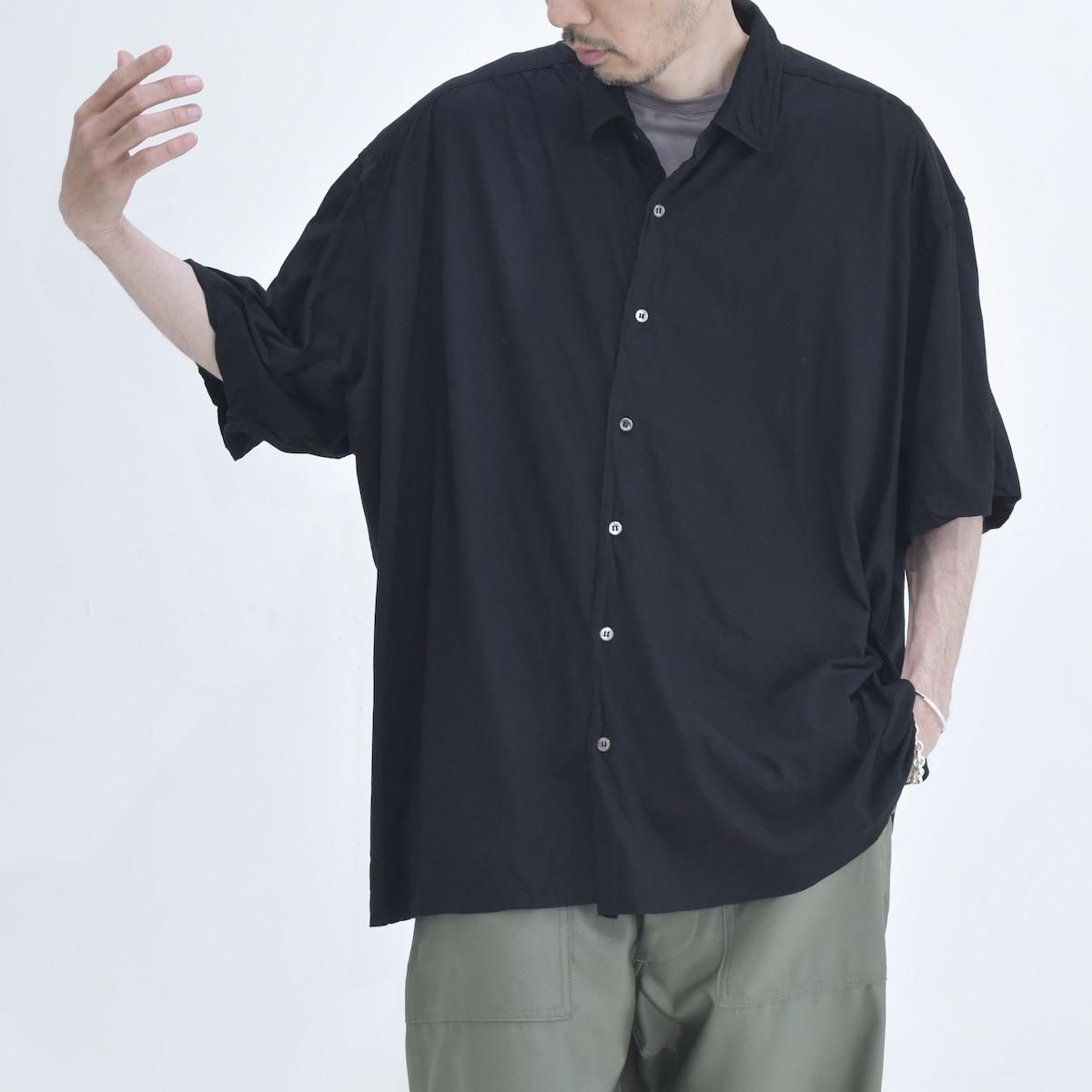 KANEMASA PHIL. | 46G Artisan SS Shirt (Black) - FFC.