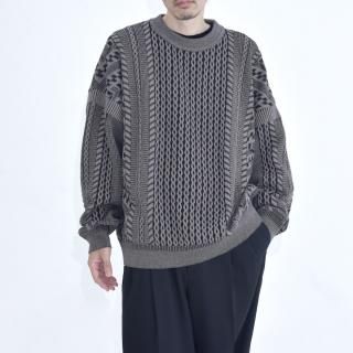 YASHIKI | Fubuki Knit (Greige) - FFC.