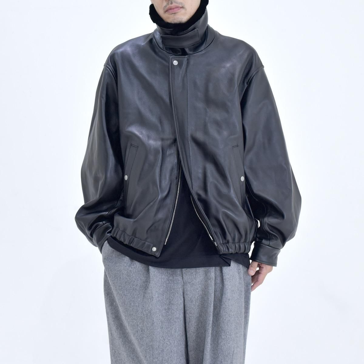 ジャケット・アウター faux leather mouton jacket The TWENTYSEVEN ムートンジャケット ムートンコート