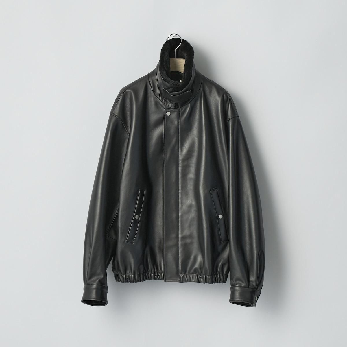 ジャケット・アウター ssstein SHEEP LEATHER HOODED ZIP JACKET ssstein SHEEP LEATHER HOODED ZIP JACKET