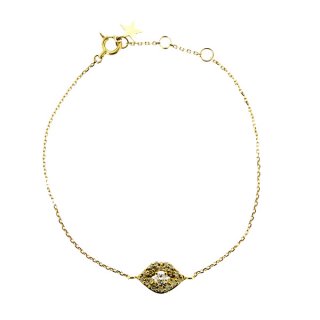 K18YG Gorgeous bracelet - ダイヤモンドジュエリーショップ To line